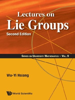 cover image of Lectures On Lie Groups ()